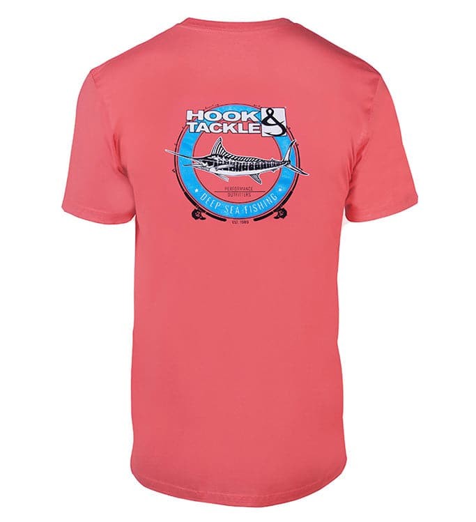 Hook & Tackle Men's T-Shirts UPF 40+ Sun Protection – Marine World