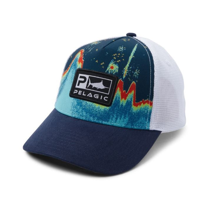 Pelagic Hats Gyotaku Low Profile Trucker – Marine World