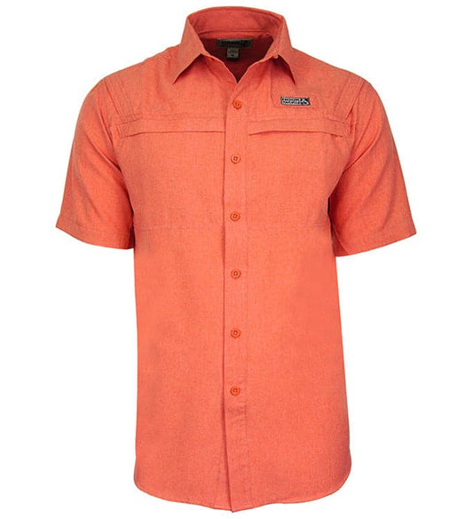 Hook & Tackle Short Sleeve Me Fishing Shirt UPF 50+ Sun Prot