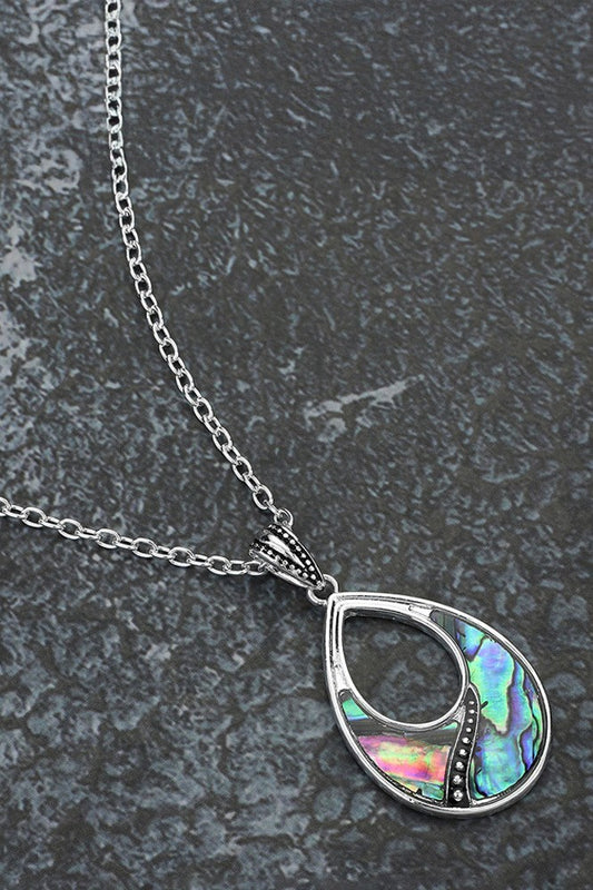 Wona Trading Necklace Teardrop Pendant Necklace