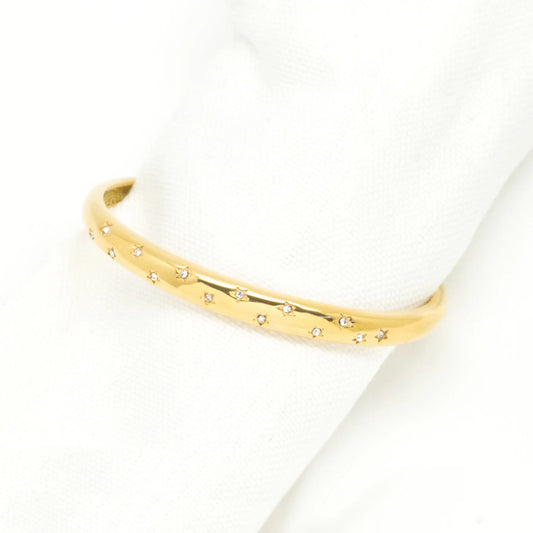 Salty Cali Bracelets Waterproof Star Studded Bangle