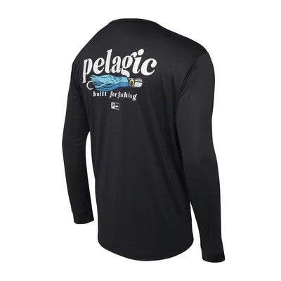 Pelagic Long Sleeve T-Shirts 50+ UPF Protection 4-Way Stret