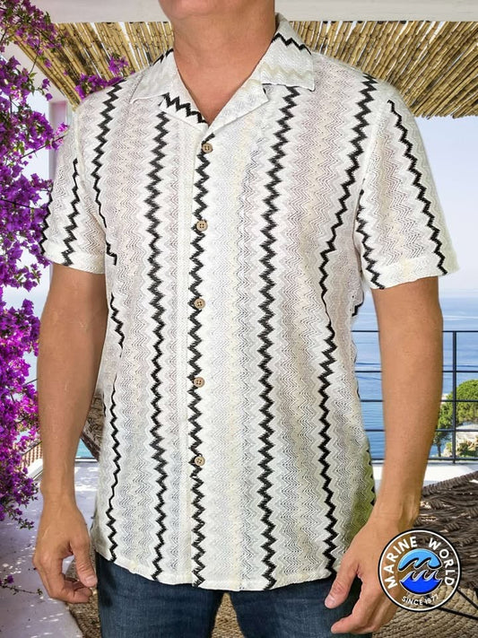 Addict Short Sleeve Men's Woven Shirts