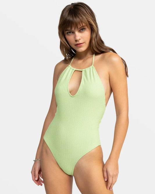 Roxy Women Bathing Suits One-Piece Swimsuit Moderate Co