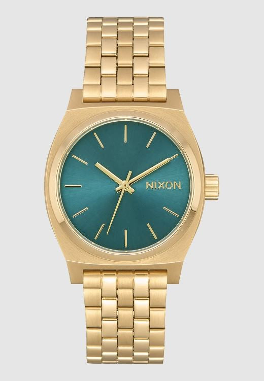 Nixon Watches Light Gold/Turquoise