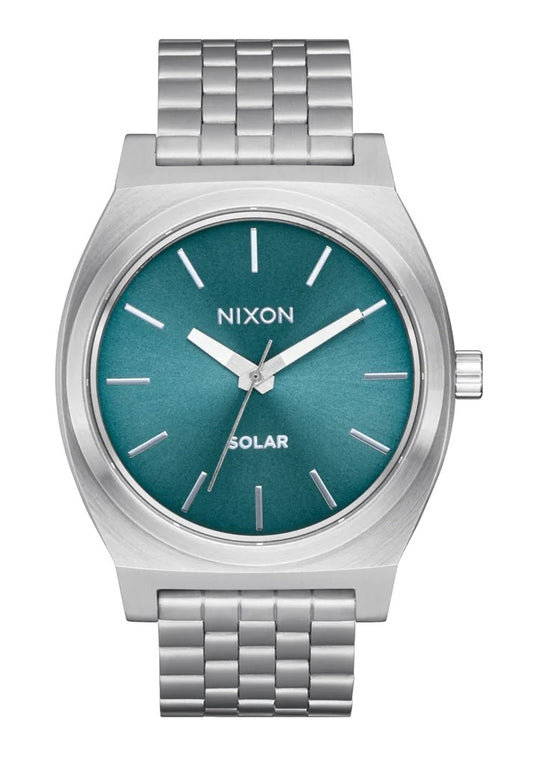 Nixon Watches Silver/Dusty Blue Sunray