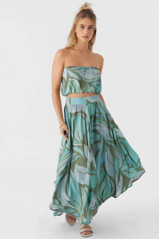 O'neill Women's Dresses Flowy Woven Maxi Skirt