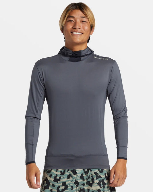 Quiksilver Rashguards Men's Hooded Long Sleeve Rashguard