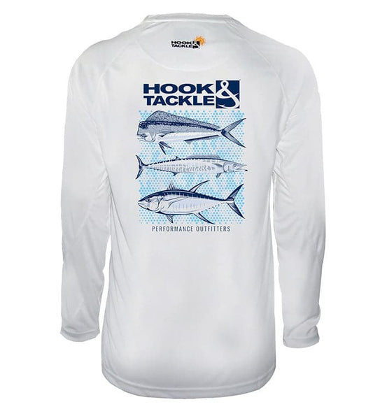 Hook & Tackle Long Sleeve T-Sh Wicked Dry & Cool UPF 50+