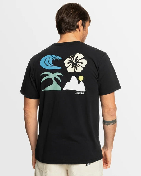 Quiksilver Men's T-Shirts Short Sleeve