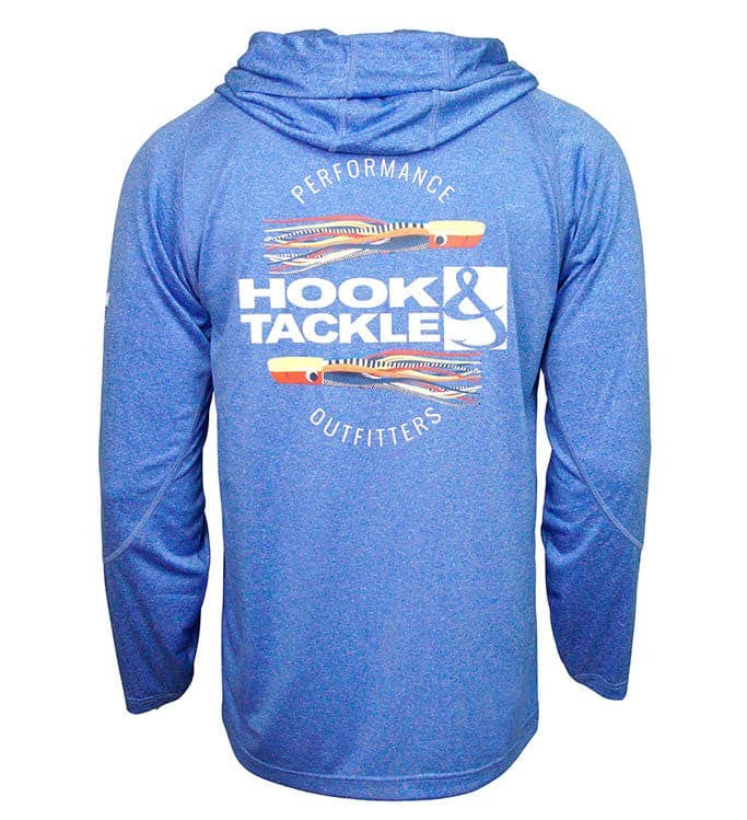 Hook & Tackle Long Sleeve T-Sh Fishing Hoodie Wicked Dry & Co