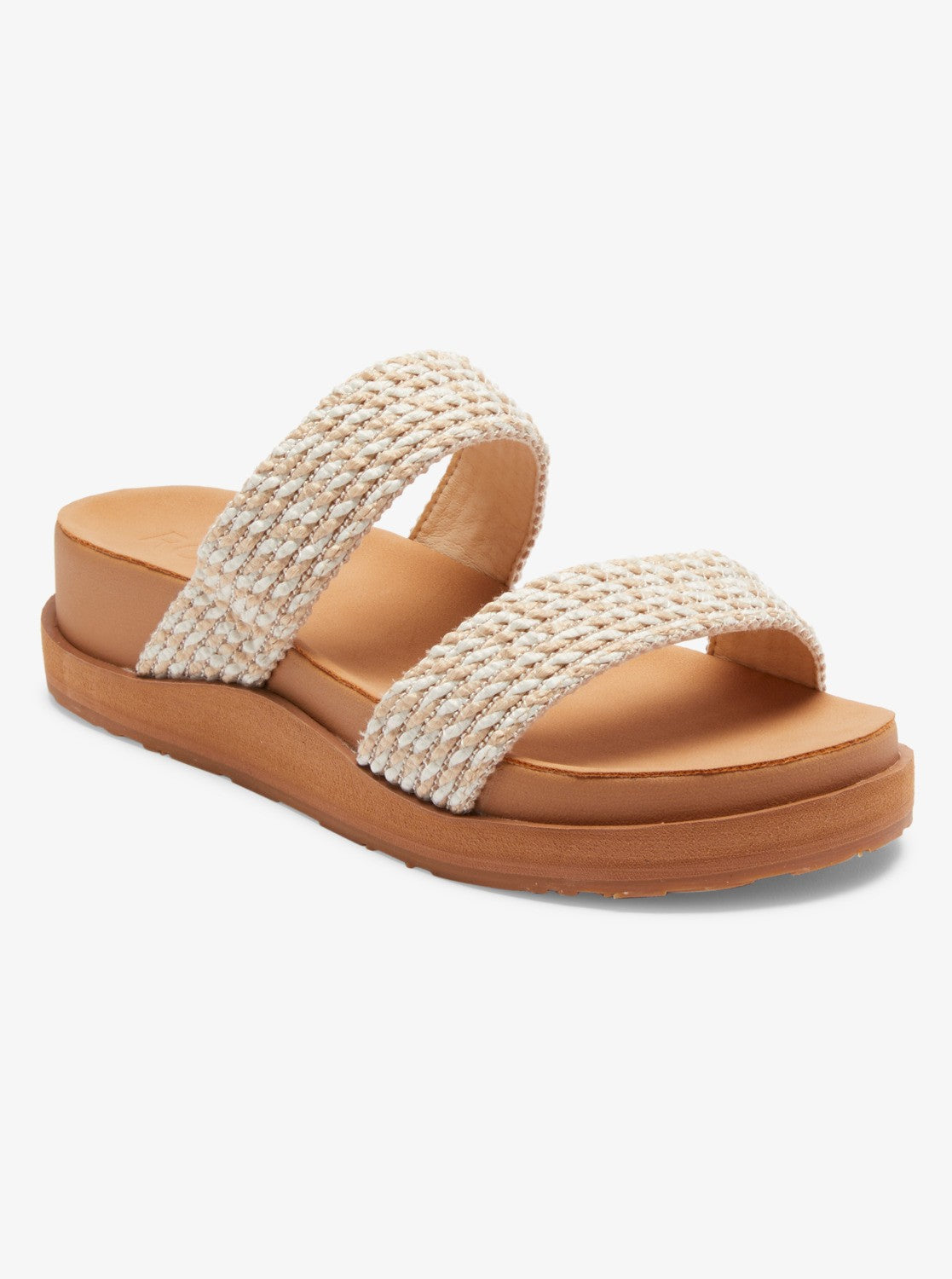 Roxy Sandals Textile Two Strap Slide Sandal