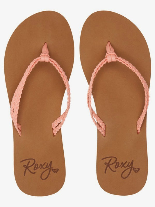 Roxy Sandals Woman's Faux Leather Multi-Strap Upper