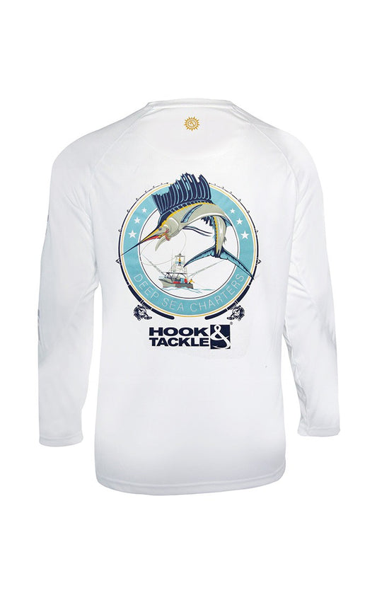 Hook & Tackle Long Sleeve T-Sh Wicked Dry & Cool