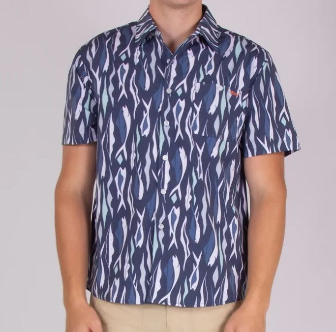 Salt Life Short Sleeve Men's Woven Shirts