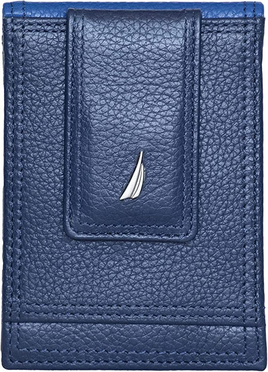 Nautica Wallets Leather Front Pocket Wallet