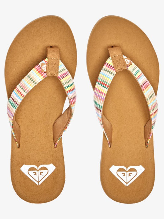 Roxy Sandals Beachy Woven Raffia