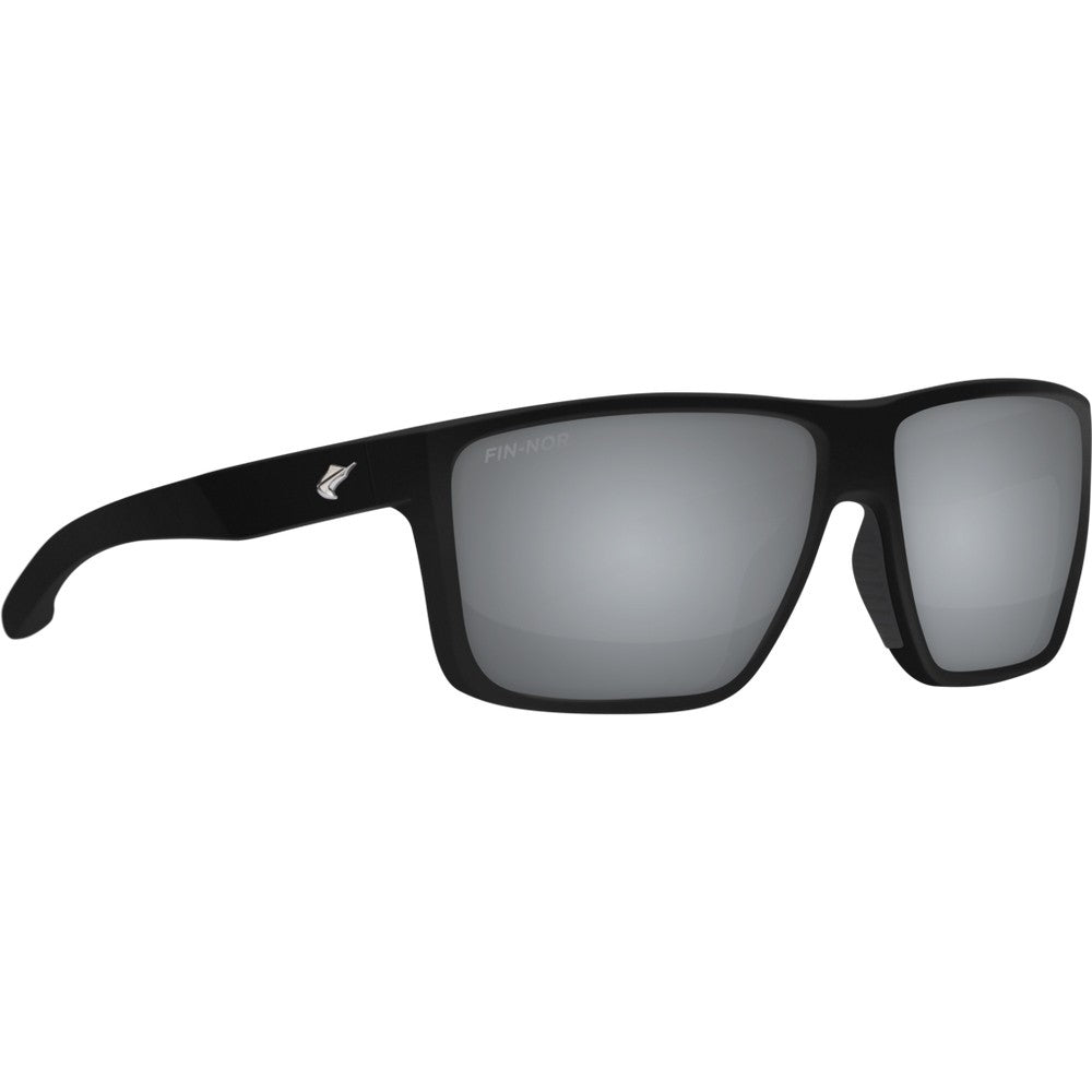 Pure Fishing Sunglasses Matte Black Silver Mirror Grey