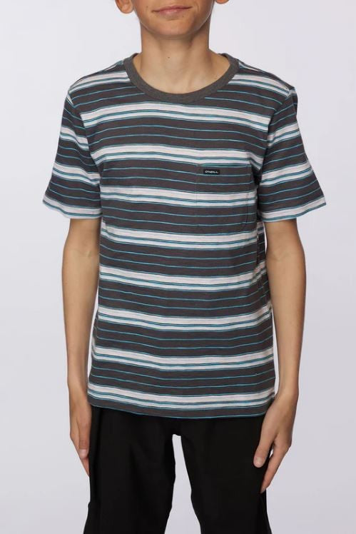 O'neill Boy's Clothing Knit Tee Yarn Dye Stripe Desig