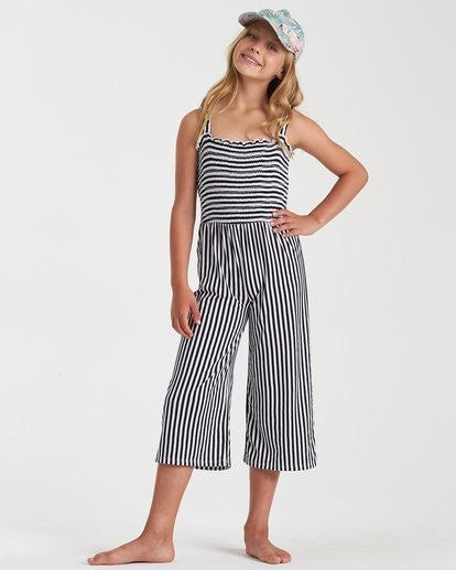 Billabong Girls Clothing Girls’ Striped Jumpsuit