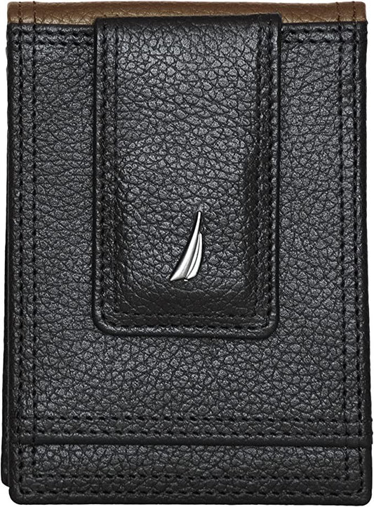 Nautica Wallets Leather Front Pocket Wallet