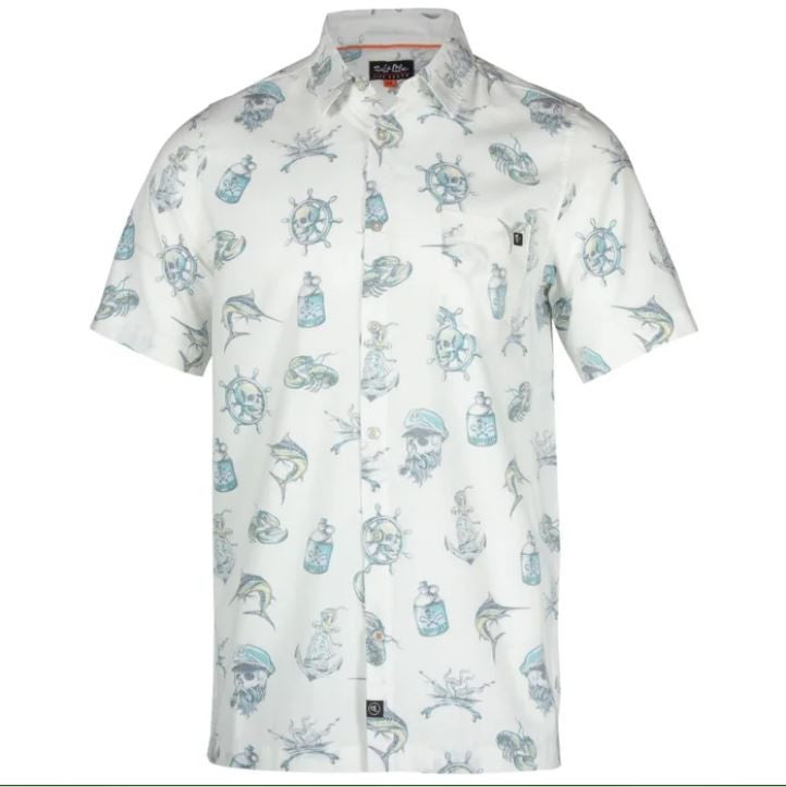 Salt Life Short Sleeve Men's Woven Shirts