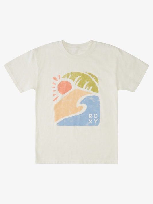 Roxy Girls Clothing Graphic Boyfriend T-Shirt