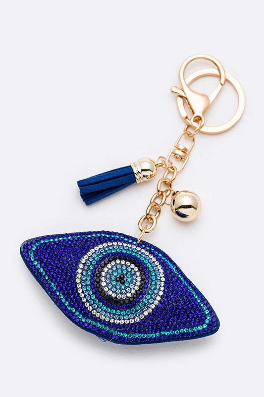 La Jewerly Plaza Key Chain Puff Key Chain