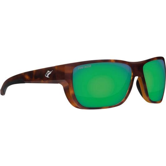 Pure Fishing Sunglasses Matte Tea Tortoise Green Mirro