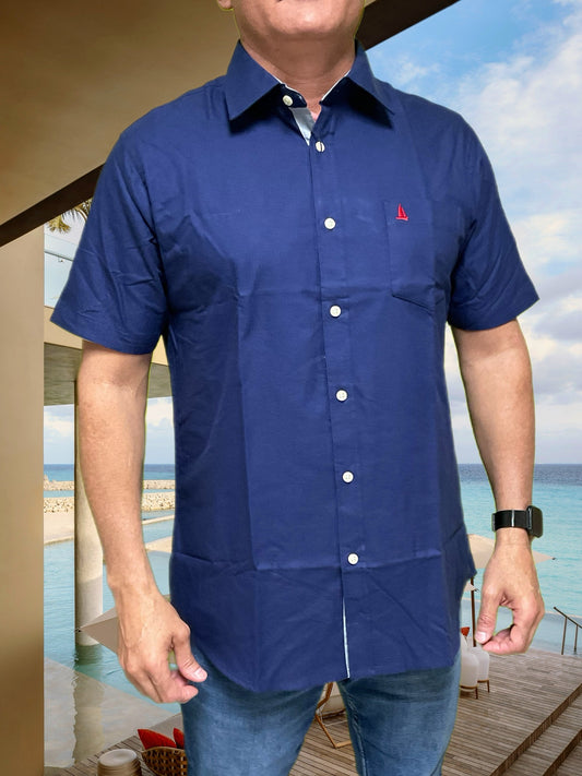 Regatta Short Sleeve Men's Woven Shirts Solid