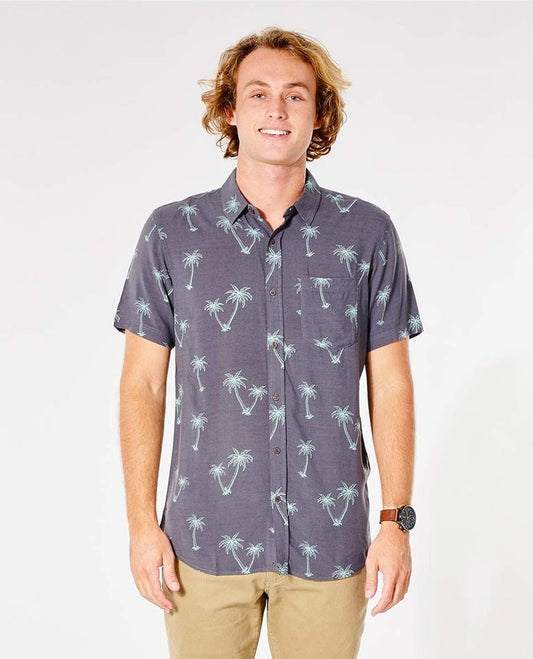 Rip Curl Short Sleeve Men's Woven Shirts Allover Printed