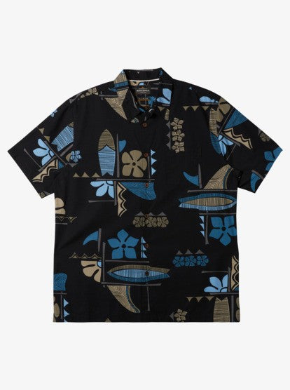 Quiksilver Short Sleeve Men's Woven Shirts Waterman