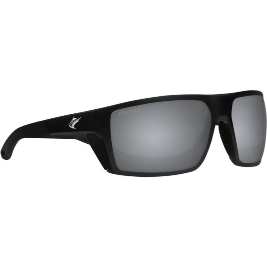 Pure Fishing Sunglasses Matte Black Silver Mirror Grey