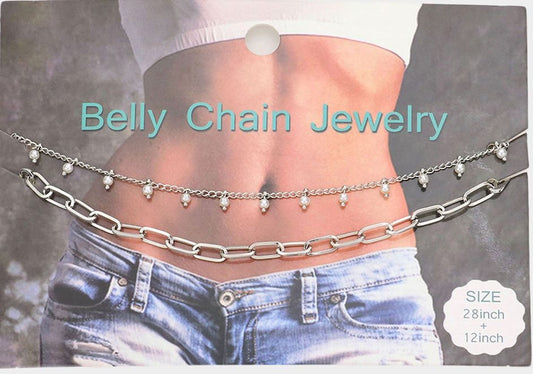 Wona Trading Belly Chain Layered Belly Chain Jewelry