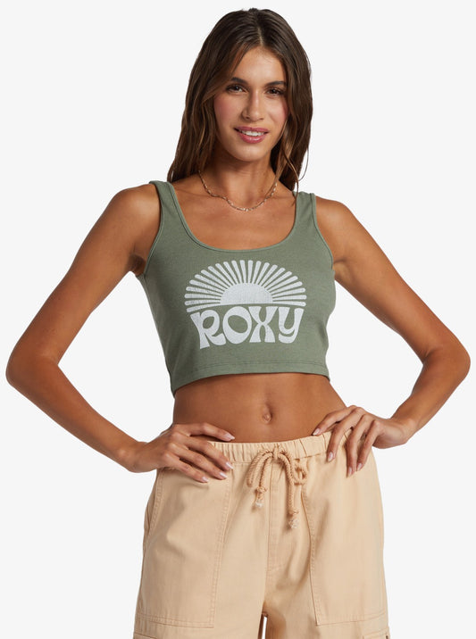 Roxy Women's Tops Cropped Tank Top