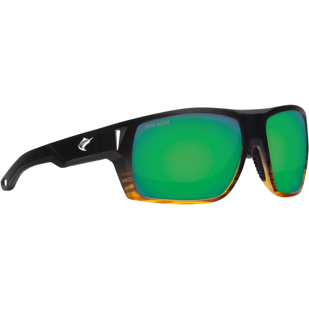 Pure Fishing Sunglasses MT Blk/Oak Grain Fade Green Mi