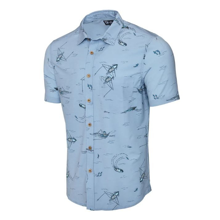 Pelagic Short Sleeve Men's Woven Shirts