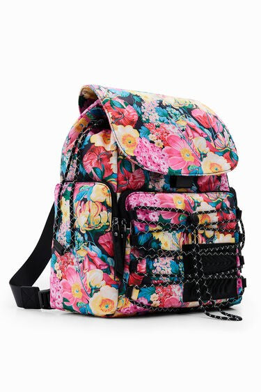 Desigual Bags Mochila Grande Floral