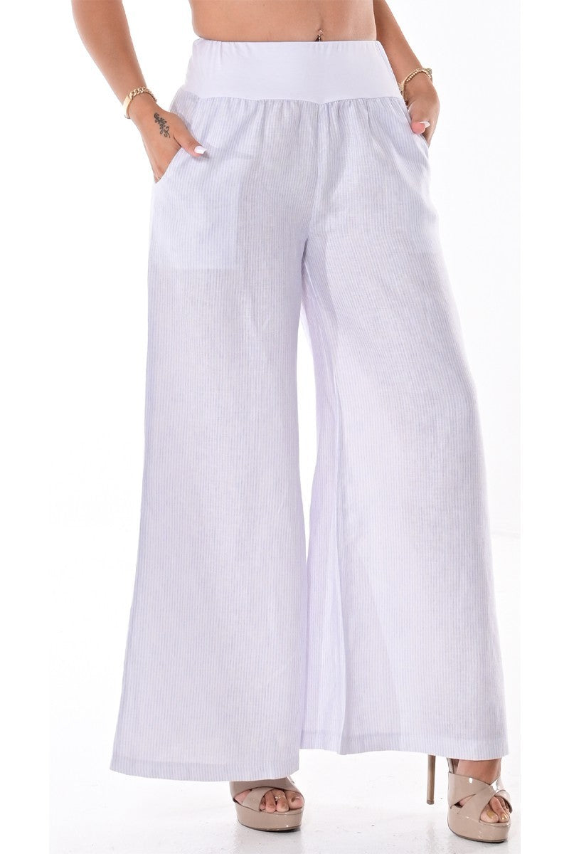 JMP Fashion Women's Jeans Wide Leg Linen Pants Loose Fit