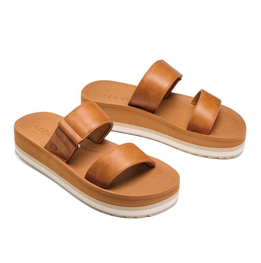 Cobian Sandals Synthetic Leather Straps
