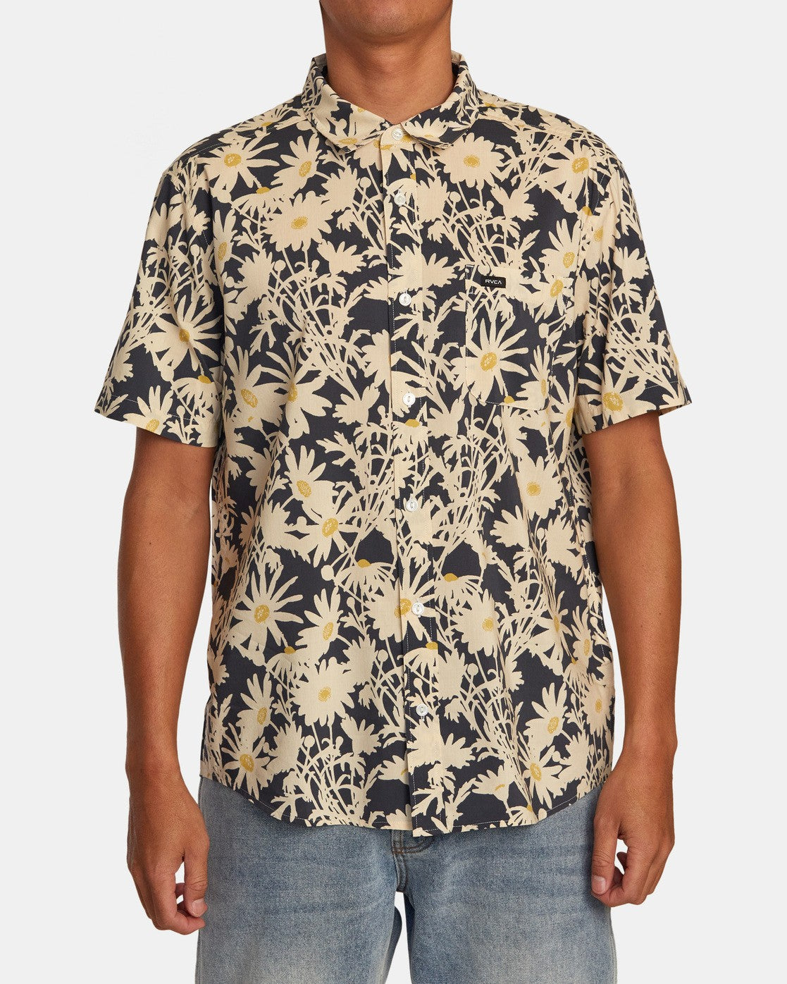 RVCA Short Sleeve Men's Woven Shirts