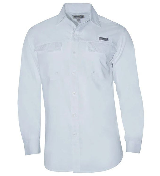 Hook & Tackle Long Sleeve Shir Fishing Shirts UPF 50+ Sun Pro