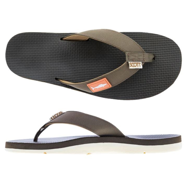 Scott Hawaii Sandals Nylon Strap With Anti-Chafe