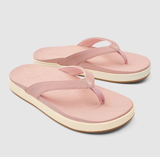 Olukai Women's Sandals Pink Clay