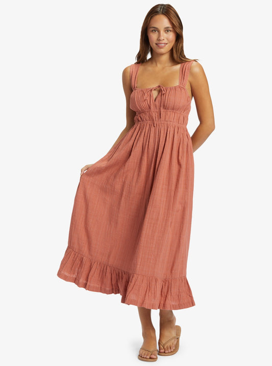 Roxy Women's Dresses Maxi Dress Features A Low Back