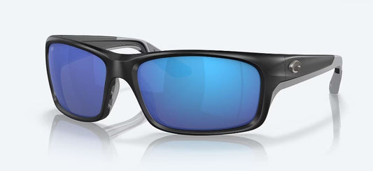 Costa Del Mar Sunglasses Matte Black Blue Mirror Polari