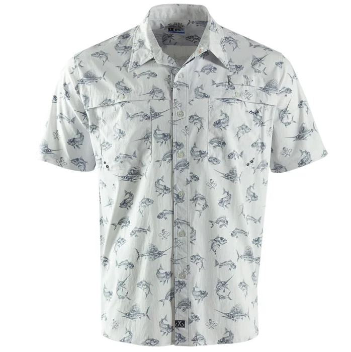 Salt Life Short Sleeve Men's Woven Shirts