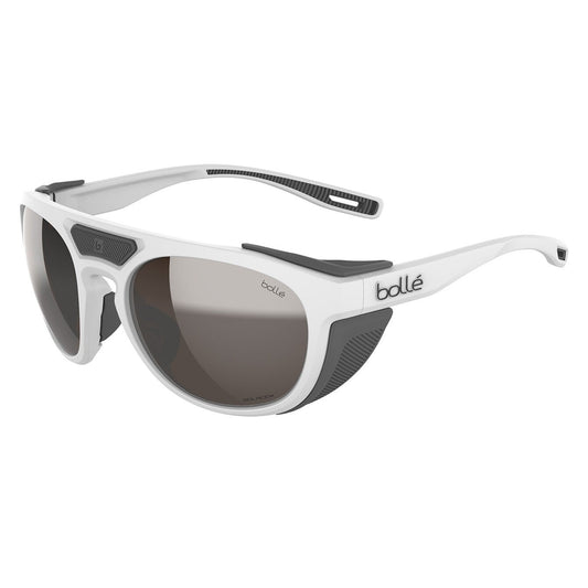 Bolle Sunglasses White Matte Brown Gun