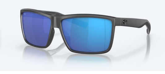 Costa Del Mar Sunglasses Matte Gray, Blue Mirror Polari