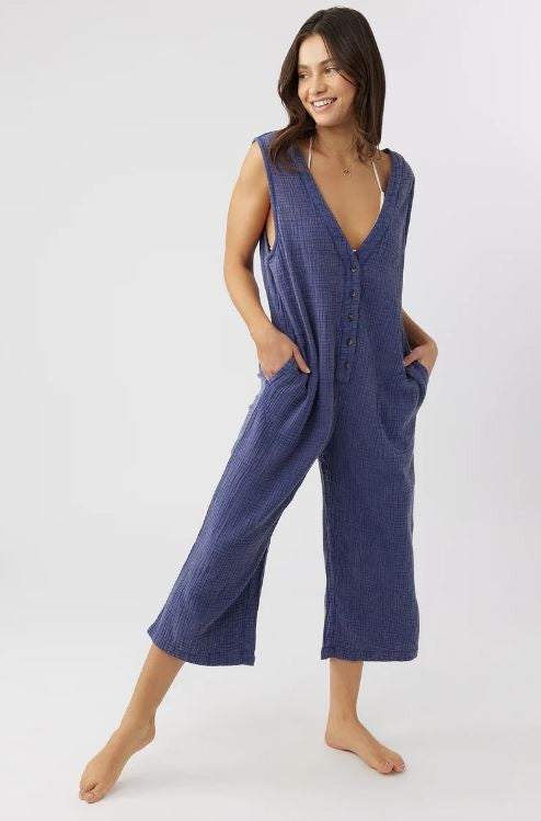 O'neill Women's Dresses Cover-Up Jumpsuit Side Pockets